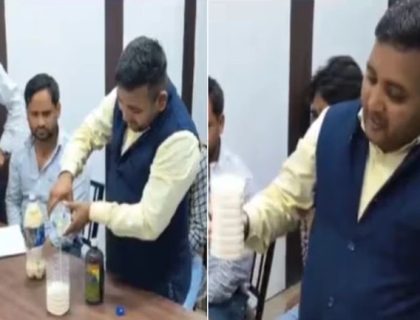 ایک لیٹر کیمیکل سے 500 لیٹر جعلی دودھ تیار کرنے والا ملزم گرفتار