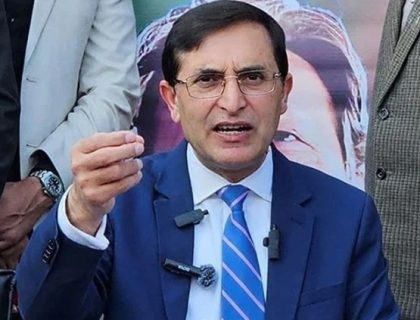 آرمی چیف سے ملاقات میں ان کے سامنے اپنا سارا معاملہ رکھ دیا، بیرسٹر گوہر