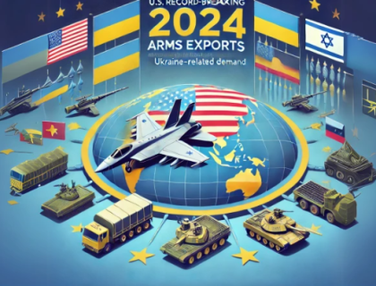 امریکی اسلحے کی برآمدات تاریخ کی بلند ترین سطح پر پہنچ گئیں