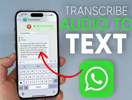 اب واٹس ایپ وائس میسیجز کو تحریر میں بدلیں نیا فیچر