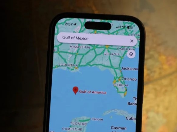 گوگل نے امریکی صارفین کے لیے خلیج میکسیکو کا نام اپ ڈیٹ کر دیا