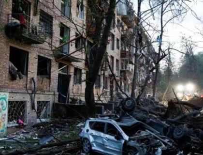 روس کا یوکرینی دارالحکومت پر میزائلوں اور ڈرونز سے حملہ، 9 افراد ہلاک