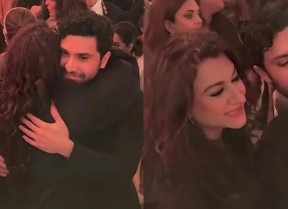 اداکارہ عظمیٰ بیگ کو احد رضا میر سے ملاقات کرنا مہنگا پڑگیا، شدید تنقید کا شکار