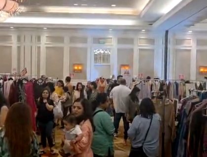 زی این فیشنز(ZN FASHIONS)کی جانب سےعید الالضحیٰ ایگزبیشن منعقد کیا گیا جس میں خواتین کی بڑی تعداد نے عید کی مناسبت سےجدید ملبوسات اور جیولری کی خریداری میں دلچسپی کا اظہار کیا (تصویری جھلکیاں)