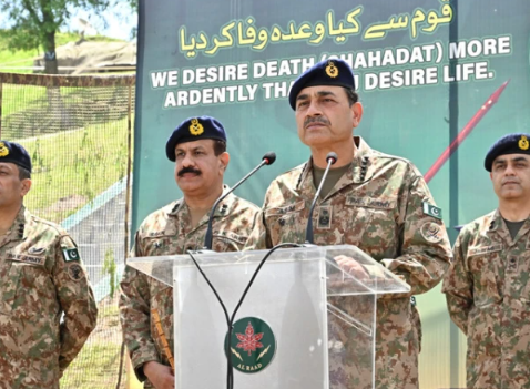 پاک فوج نے شہریوں کے قتل کا دلیری سے بدلہ لیا، فیلڈ مارشل