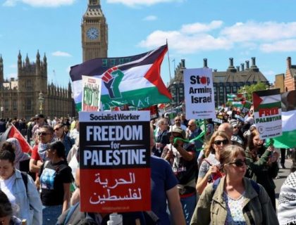 221 برطانوی اراکینِ پارلیمنٹ کا وزیراعظم کو خط, ’’فلسطینی ریاست کو تسلیم کیا جائے!‘‘