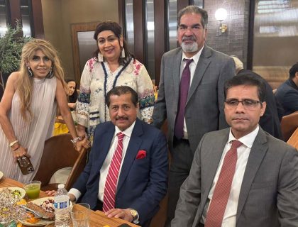 ہیوسٹن میں پاکستانی امریکی کمیونٹی آرگنائزیشنز کی جانب سے پاکستان پیپلز پارٹی کے رکن قومی اسمبلی مرزااختیار بیگ کے اعزاز میں عشائیے کا انعقاد کیا گیا جس میں قونصل جنرل ہیوسٹن آفتاب چوہدری ،ہیوسٹن کراچی سسٹر سٹی ایسوسی ایشن کے صدر سعید شیخ ،پی اے جی ایچ کے صدر سراج نارسی ،رکن ظفر اقبال اور پیپلز پارٹی ہیوسٹن چیپٹر کے رہنماء ریاض حسین سمیت متعدد رہنمائوں اور کاروباری شخصیات نے شرکت کی (تصویری جھلکیاں)