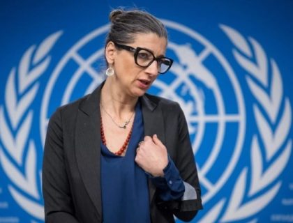 امریکا نے اقوام متحدہ کی فلسطین نمائندہ فرانچیسکا البانیز پر پابندیاں عائد کر دیں
