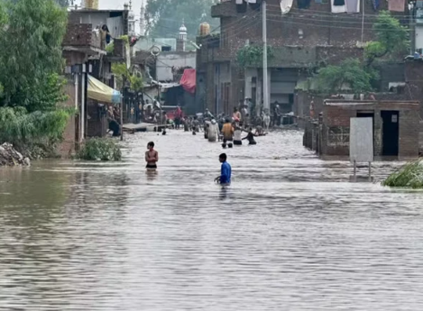 بھارت نے دریائے چناب میں پھر 8لاکھ کیوسک پانی چھوڑ دیا جس کے باعث پنجاب میں بڑے سیلاب کا خدشہ