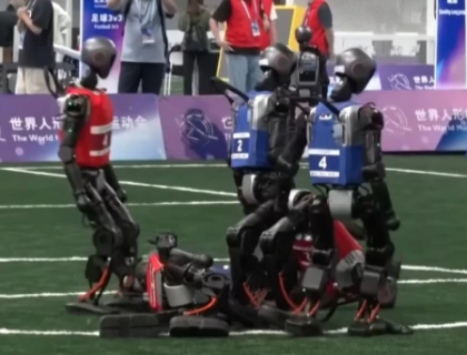 چین میں روبوٹس پر مبنی اسپورٹس کا انعقاد