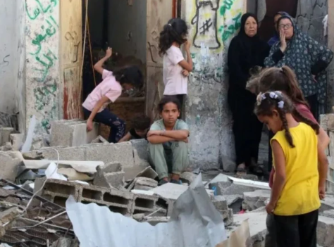 غزہ میں اسرائیلی بمباری 72 فلسطینی شہید
