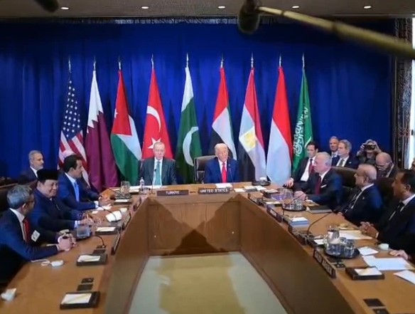 فلسطین میں امن کیلئے مسلم ممالک کی جانب سے ٹرمپ کے 20 نکاتی منصوبے کا خیر مقدم