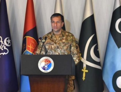 بھارت کوئی طیارہ نہیں گراسکا، ترجمان پاک فوج کی معرکہ حق میں چینی ہتھیاروں کی مؤثرکارکردگی کی توثیق