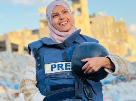 فلسطینی صحافی مریم ابو دقہ کیلئے انٹرنیشنل پریس فریڈم ہیروز ایوارڈ
