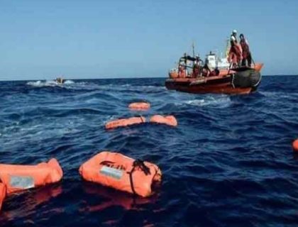 یورپ جانیوالے تارکین وطن کی کشتی ڈوب گئی، 40 افراد ہلاک