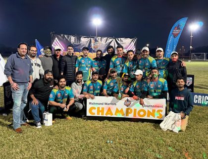 ہیوسٹن ،ٹیکساس :رچمنڈ وائیرز کا چوتھا سالانہ ’’رچمنڈوائیرز کرکٹ ٹورنامنٹ ‘‘اختتام پذیر