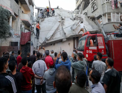 اسرائیلی بمباری سے غزہ میں 22 فلسطینی شہید