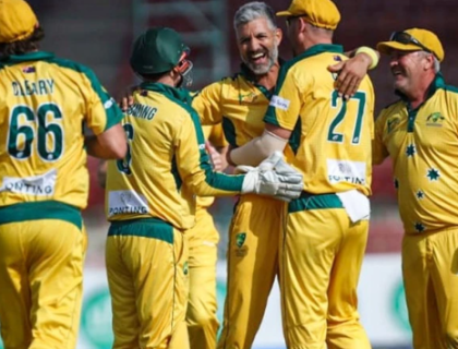 اوور 40 ٹی ٹوئنٹی ورلڈکپ میں آسٹریلیا نے فائنل میں رسائی حاصل کرلی