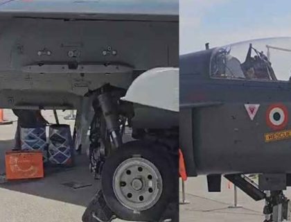 دبئی ایئر شو میں بھارتی فضائیہ کی جگ ہنسائی، لڑاکا طیارہ آئل لیک کا شکار