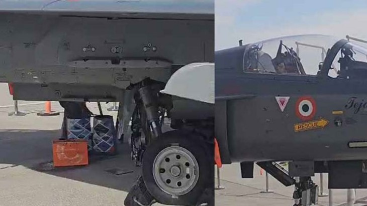 دبئی ایئر شو میں بھارتی فضائیہ کی جگ ہنسائی، لڑاکا طیارہ آئل لیک کا شکار