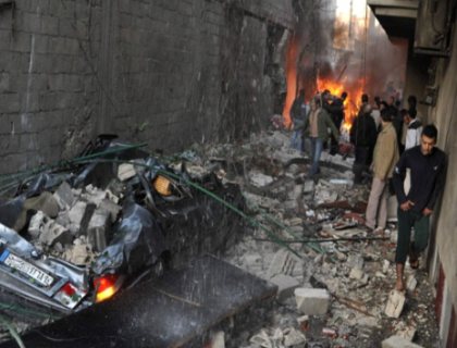 دمشق پر اسرائیلی حملوں میں 10 شامی شہری جاں بحق