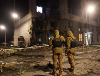 روس کا کیف پر ڈرون میزائل سے حملہ