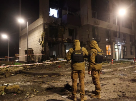 روس کا کیف پر ڈرون میزائل سے حملہ