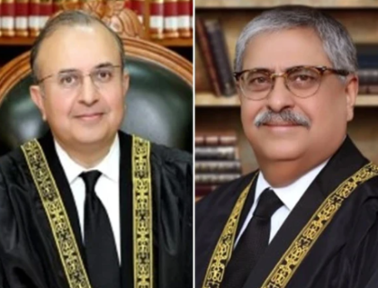 سپریم کورٹ کے جسٹس منصور اور جسٹس اطہر من اللہ کے استعفے منظور