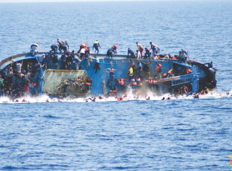 لیبیا کے ساحل کے قریب 2 کشتیوں کو حادثہ