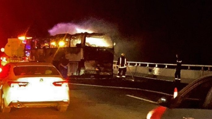 مدینہ میں آئل ٹینکر بھارتی عمرہ زائرین کی بس سے ٹکرا گیا، 42 افراد جاں بحق