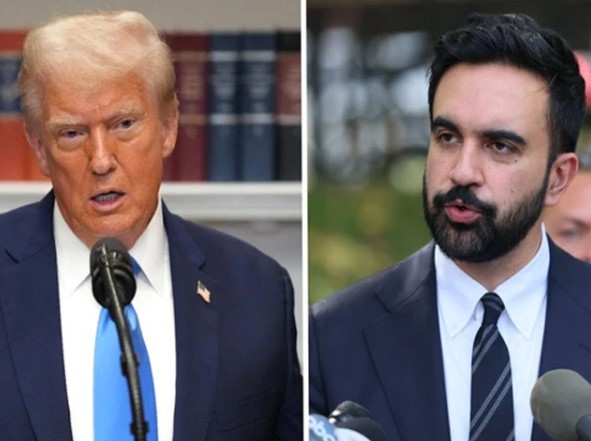 ٹرمپ نے زہران ممدانی کے میئر منتخت ہونے پر نیویارک کے فنڈز روکنے کی دھمکی دے دی