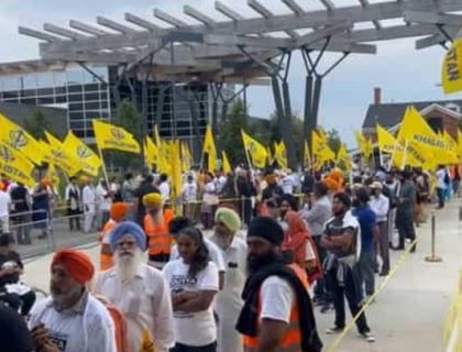 کینیڈا کا خالصتان ریفرنڈم، مشرقی پنجاب کی بھارت سے آزادی کیلئے لمبی قطاریں