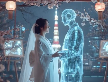 جاپان میں خاتون نے اے آئی پارٹنر سے شادی کرلی