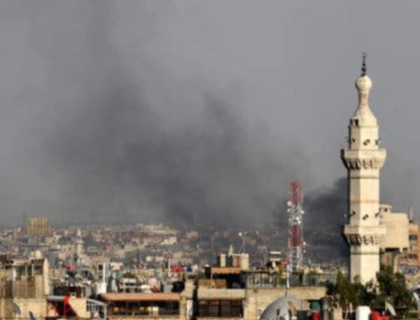 جمعہ کی نماز کے دوران شام کی مسجد میں دھماکا