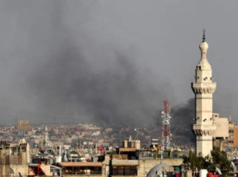 جمعہ کی نماز کے دوران شام کی مسجد میں دھماکا