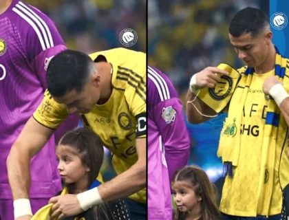 رونالڈو کی دل چھولینے والی شفقت بھری ویڈیو وائرل