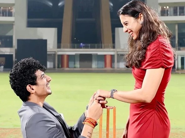 شادی کی منسوخی، بے وفائی کے الزامات پر سمرتی اور پالاش نے خاموشی توڑ دی