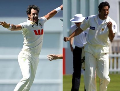 مچل اسٹارک نے وسیم اکرم کا ریکارڈ توڑ دیا