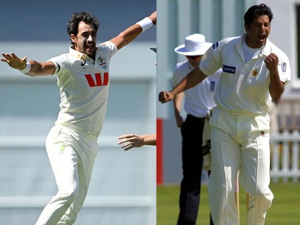 مچل اسٹارک نے وسیم اکرم کا ریکارڈ توڑ دیا