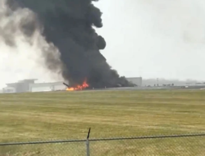 نارتھ کیرولائنا میں خوفناک فضائی حادثہ