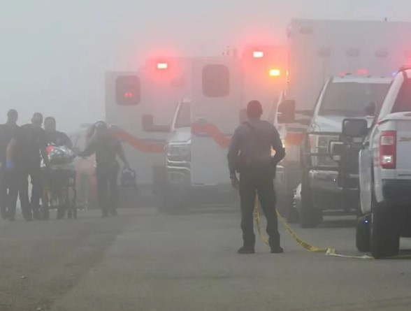 ٹیکساس میں میکسیکن نیوی کا طیارہ حادثے کا شکار، 5 افراد ہلاک