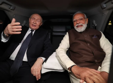 پیوٹن کا انڈیا میں تاریخی استقبال