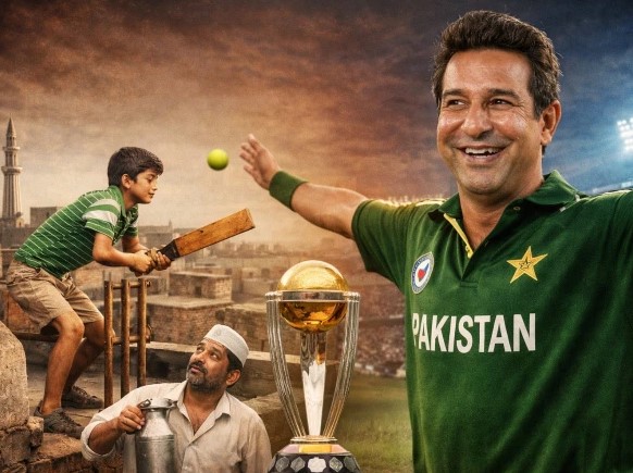 چھت پر ٹینس بال سے کھیلنے والا بچہ سوئنگ کا سلطان کیسے بنا؟، وسیم اکرم کی دلچسپ کہانی