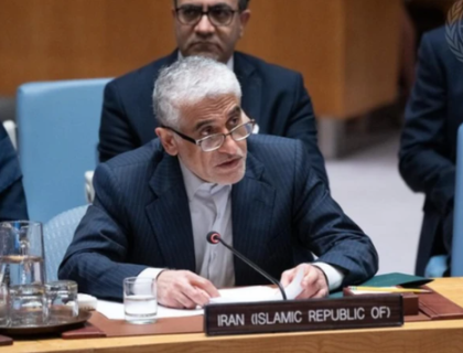 امریکا اسرائیل کے ساتھ مل کر ایران میں اشتعال اور تشدد کو بڑھاوا دے رہا ہے، ایرانی سفیر