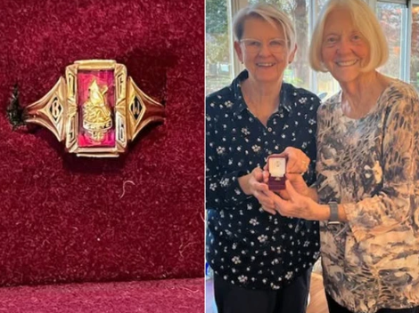 امریکا میں دہائیوں سے گمشدہ انگوٹھی مالکن تک پہنچا دی گئی