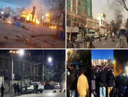 ایران میں حکومت مخالف مظاہرے بے قابو