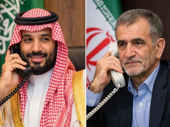 سعودی سرزمین اور فضائی حدود ایران کے خلاف استعمال نہیں ہو گی، محمد بن سلمان