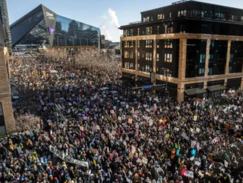 ٹرمپ نے ریاست منی سوٹا کے گورنر اور میئر پر عوام کو بغاوت پر اکسانے کا الزام لگا دیا