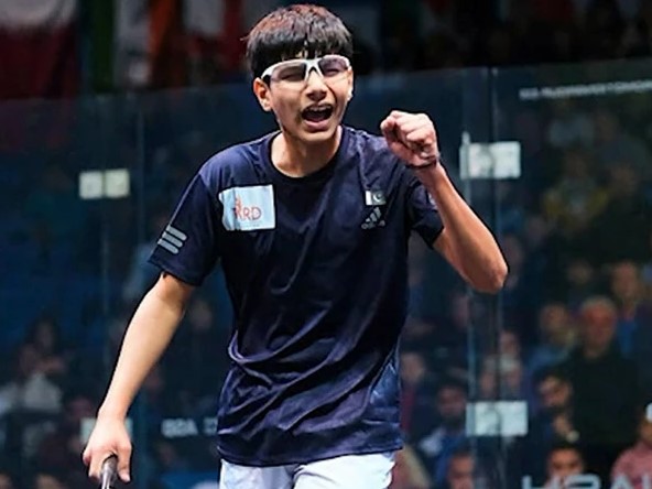 پاکستان کی انڈر 15 اسکواش میں بڑی کامیابی