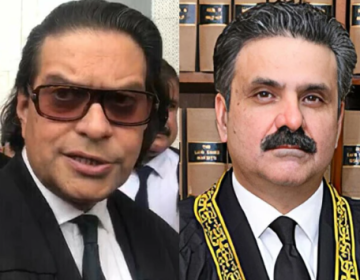 پی ٹی آئی کا سپریم کورٹ کے باہر دھرنا